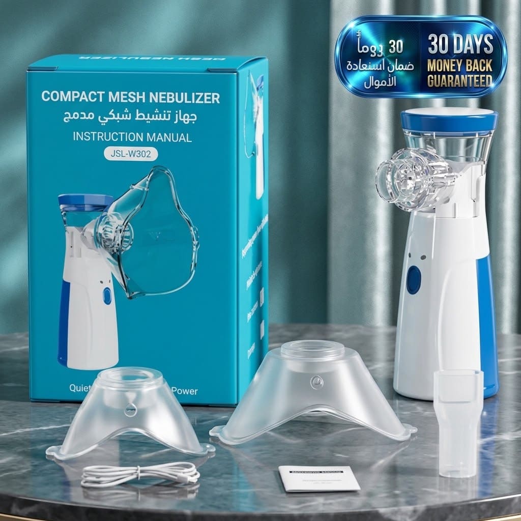 Compact Mesh Nebulizer جهاز البخار الشبكي المدمج