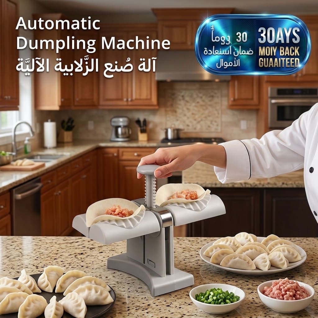 Automatic Dumpling Machine ماكينة صنع الزلابية الأوتوماتيكية