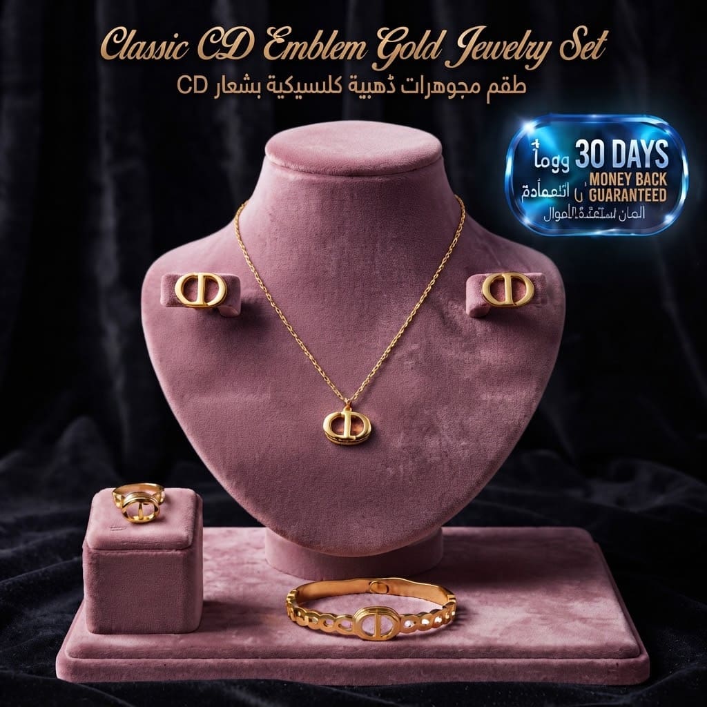 Classic Emblem Golden  Set طقم الشعار الكلاسيكي الذهبي