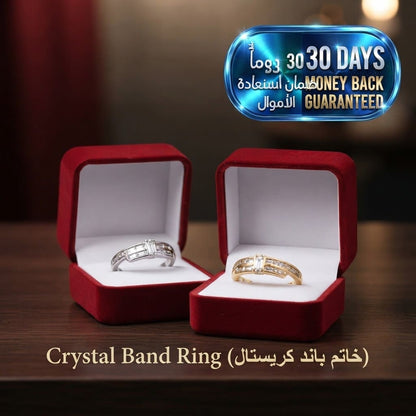 Crystal Band Ring