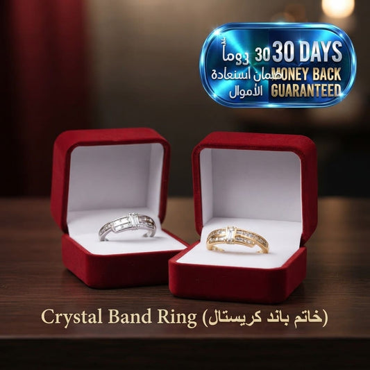 Crystal Band Ring