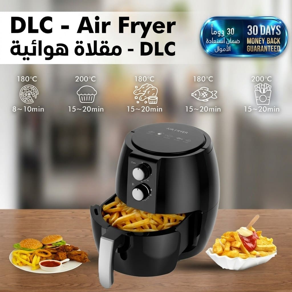 DLC - Air Fryer © قلاية هوائية DLC