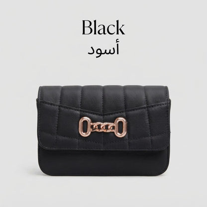 Leather Shoulder Bag حقيبة كتف جلدية