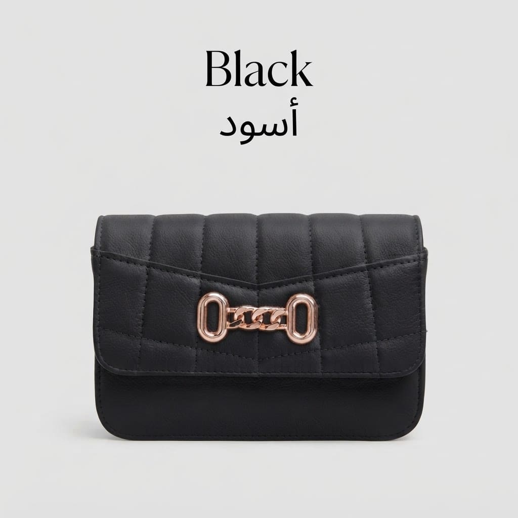 Leather Shoulder Bag حقيبة كتف جلدية