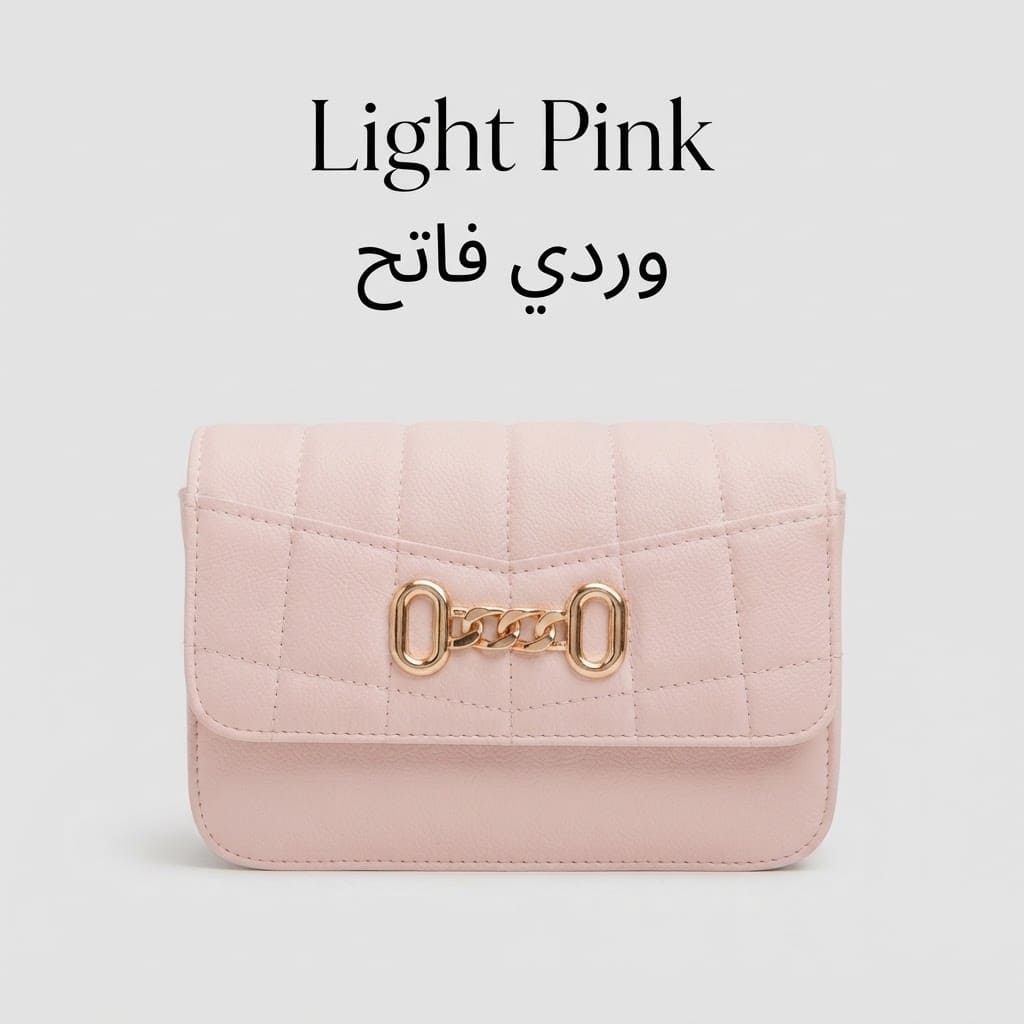 Leather Shoulder Bag حقيبة كتف جلدية
