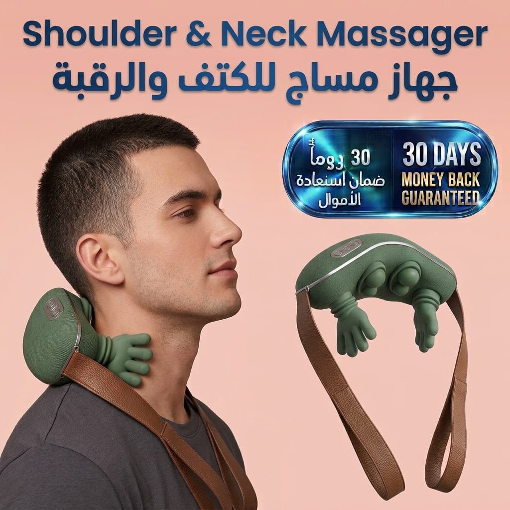 Shoulder & Neck Massager جهاز تدليك الكتف والرقبة