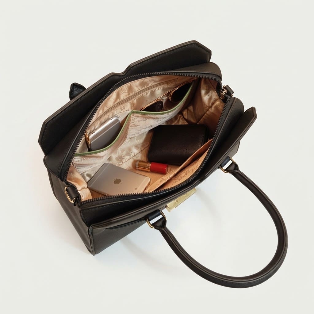 Suede & Matte Minimalist Bag