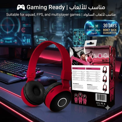 Wireless Sports Stereo Headset | سماعة رأس ستيريو لاسلكية رياضية